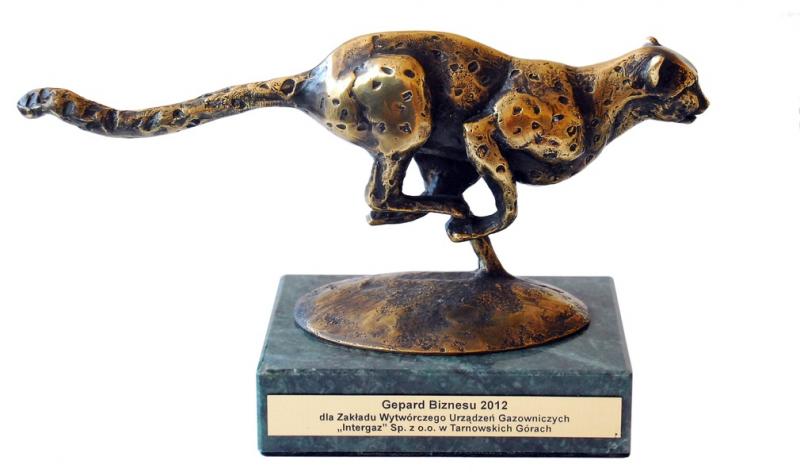 Gepard Biznesu 2012 - Statuetka